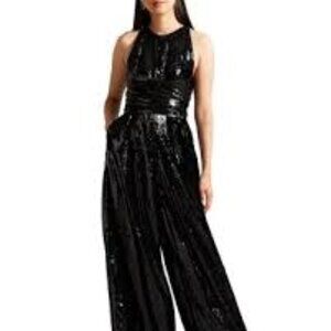 Ted Baker Vivalee Sequined Wide Leg Jumpsuit